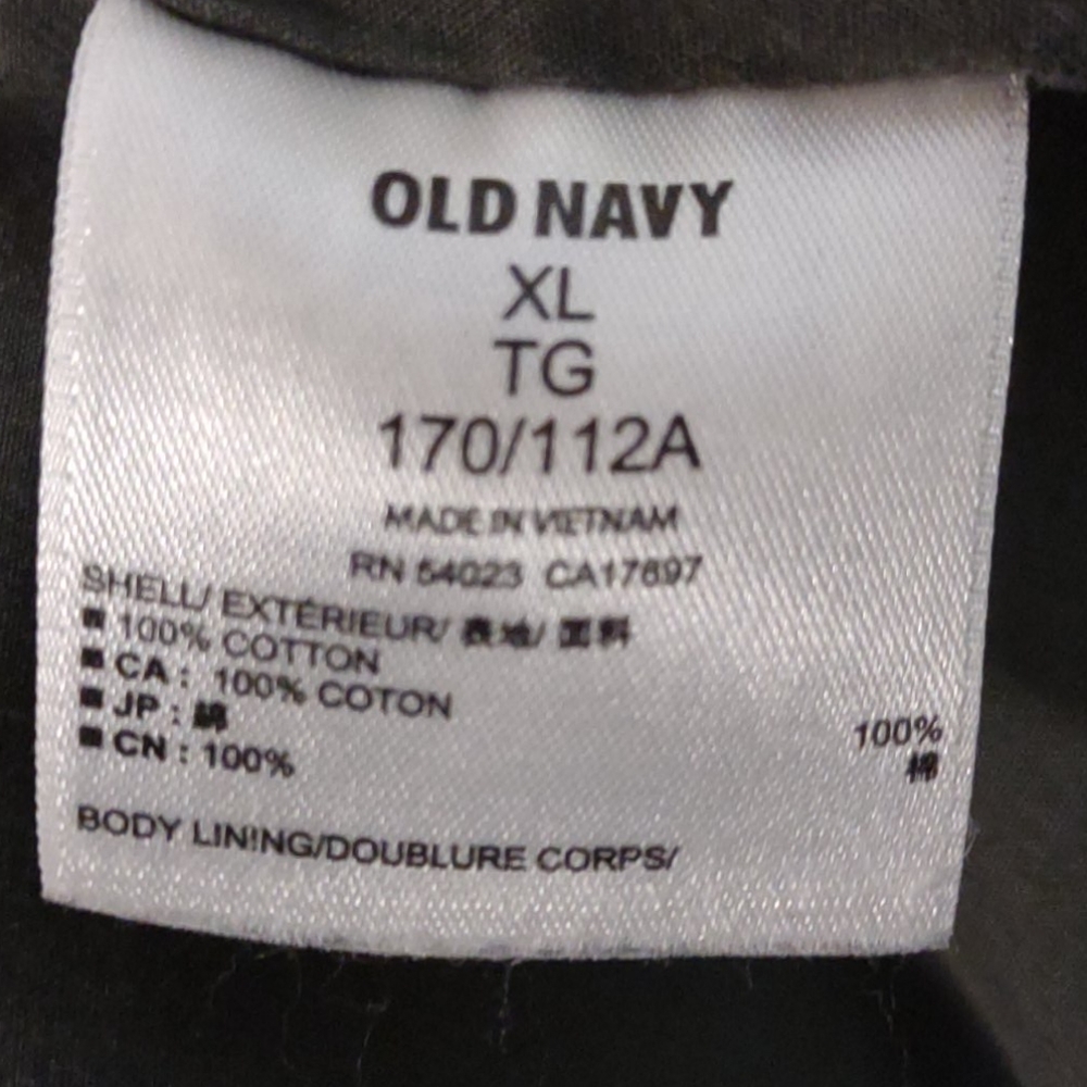 Old Navy Army Jacket xl green summer weight - Picture 8 of 9